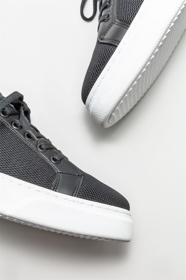 Siyah erkek spor ayakkabı - Elle Shoes