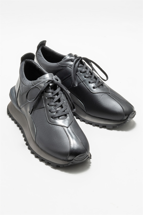 Siyah erkek spor ayakkabı - Elle Shoes