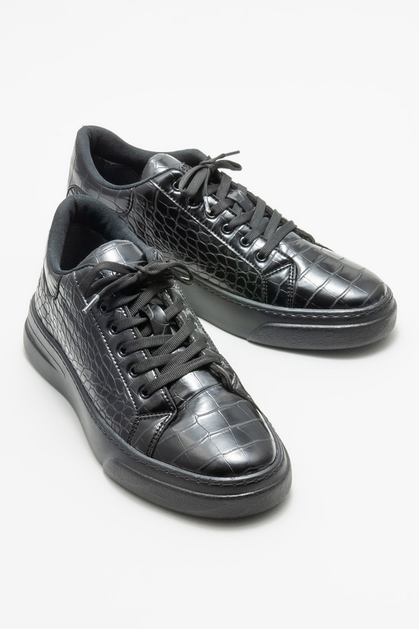 Siyah erkek spor ayakkabı - Elle Shoes