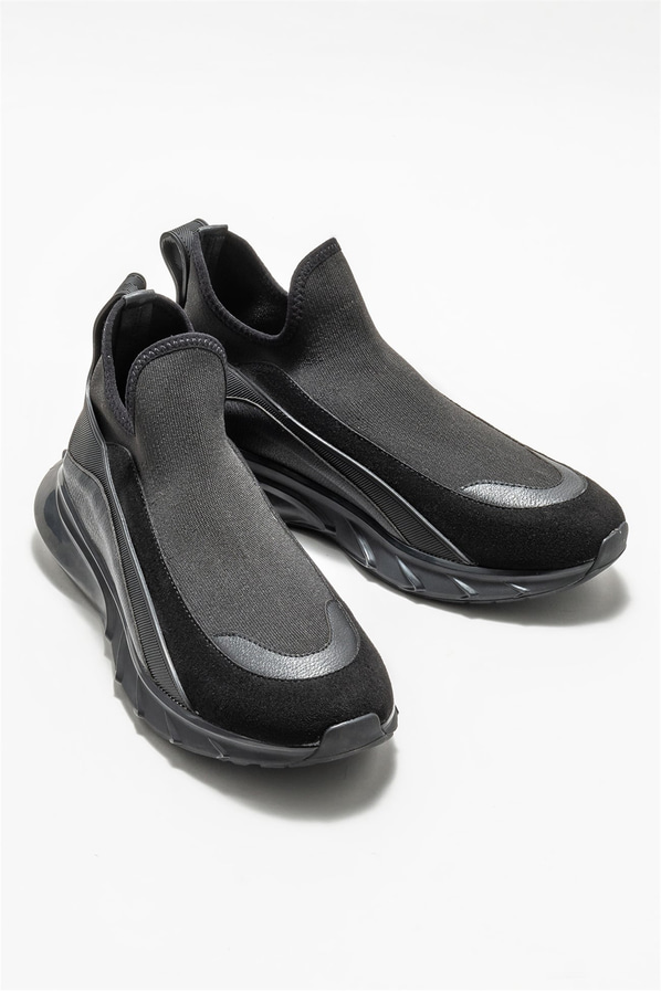 Siyah erkek spor ayakkabı - Elle Shoes