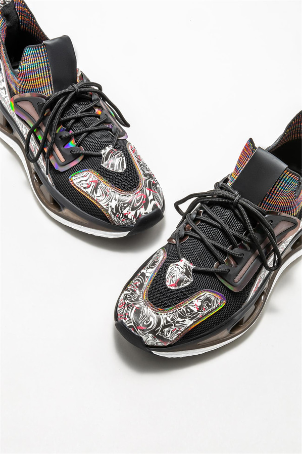 Siyah erkek spor ayakkabı - Elle Shoes