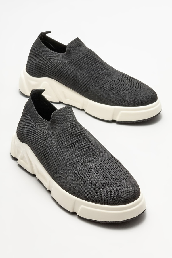 Siyah erkek spor ayakkabı - Elle Shoes