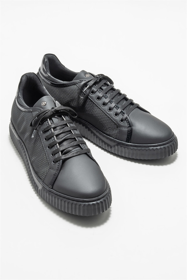 Siyah erkek spor ayakkabı - Elle Shoes