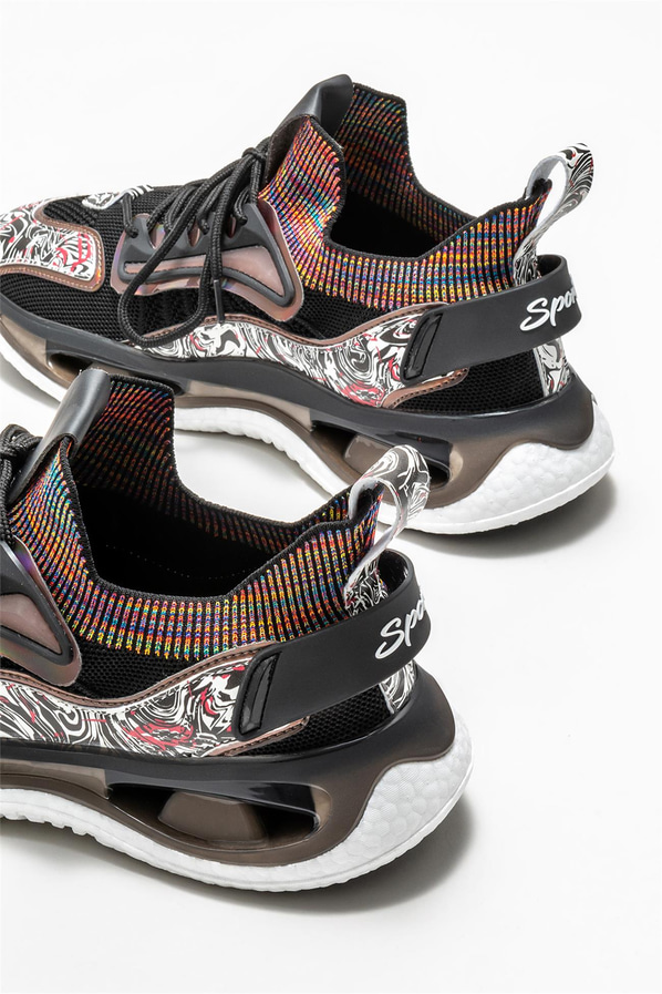 Siyah erkek spor ayakkabı - Elle Shoes