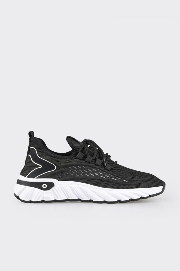 Siyah erkek spor ayakkabı - Elle Shoes