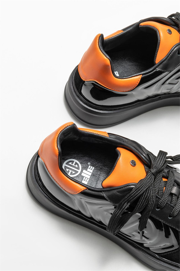 Siyah erkek spor ayakkabı - Elle Shoes
