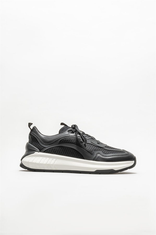 Siyah erkek spor ayakkabı - Elle Shoes