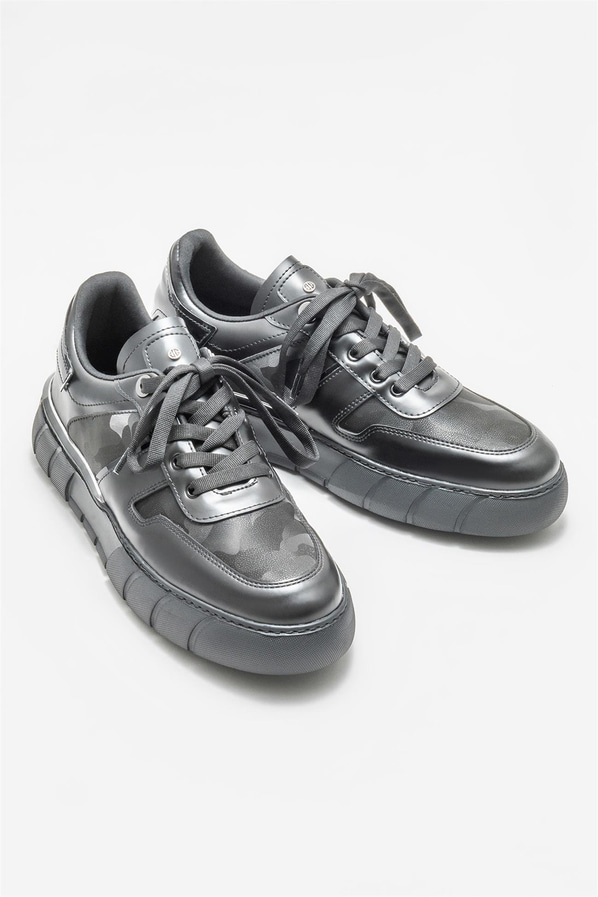 Siyah erkek spor ayakkabı - Elle Shoes
