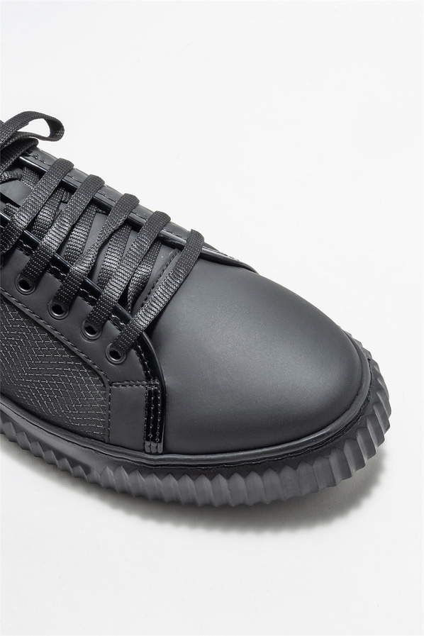 Siyah erkek spor ayakkabı - Elle Shoes