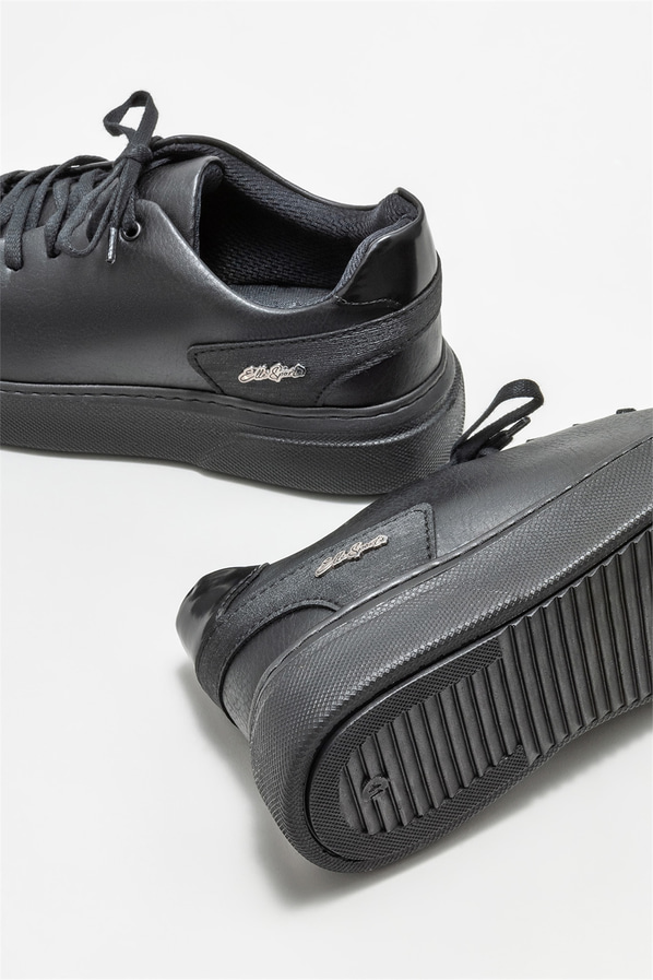 Siyah erkek spor ayakkabı - Elle Shoes