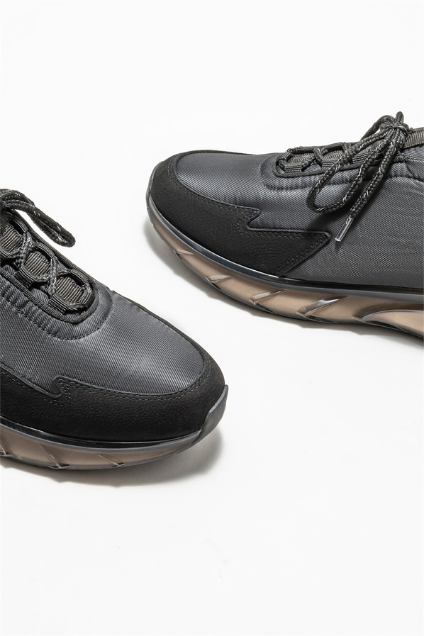 Siyah erkek spor ayakkabı - Elle Shoes