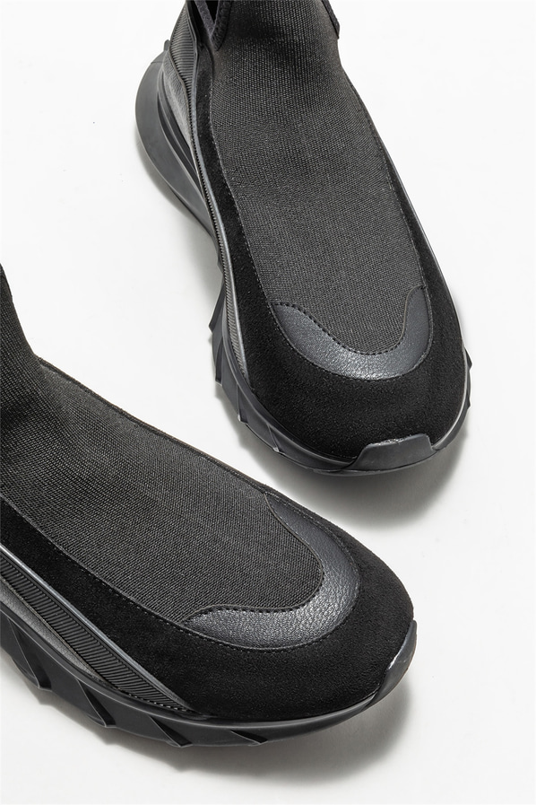 Siyah erkek spor ayakkabı - Elle Shoes