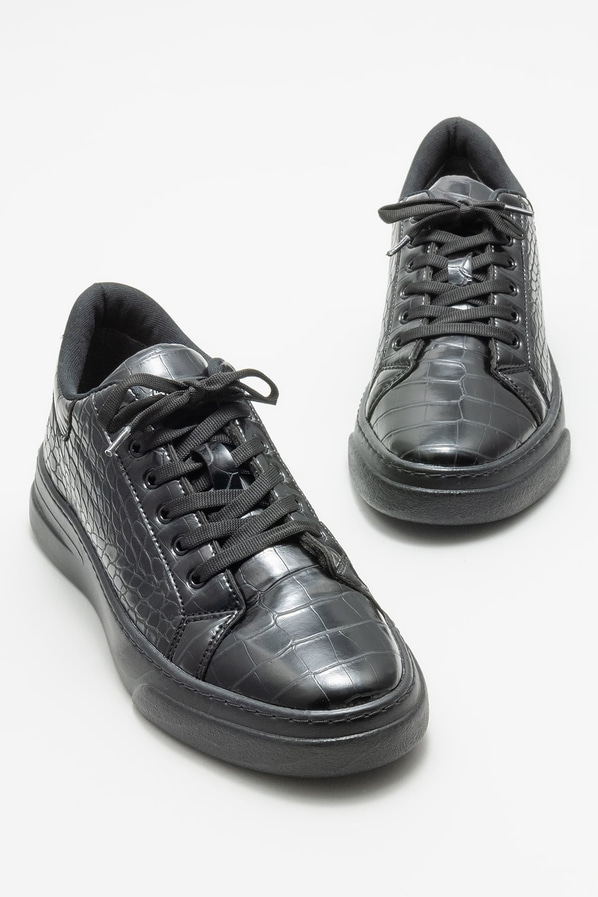Siyah erkek spor ayakkabı - Elle Shoes