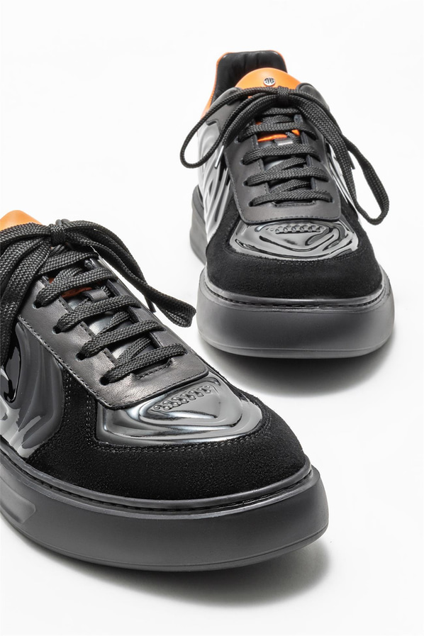 Siyah erkek spor ayakkabı - Elle Shoes