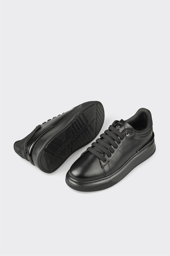 Siyah erkek spor ayakkabı - Elle Shoes