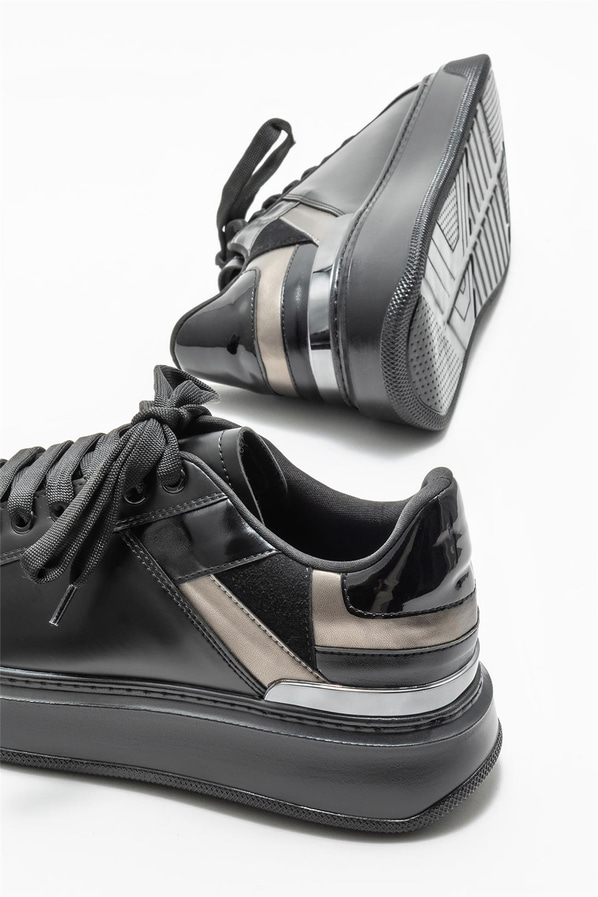 Siyah erkek spor ayakkabı - Elle Shoes