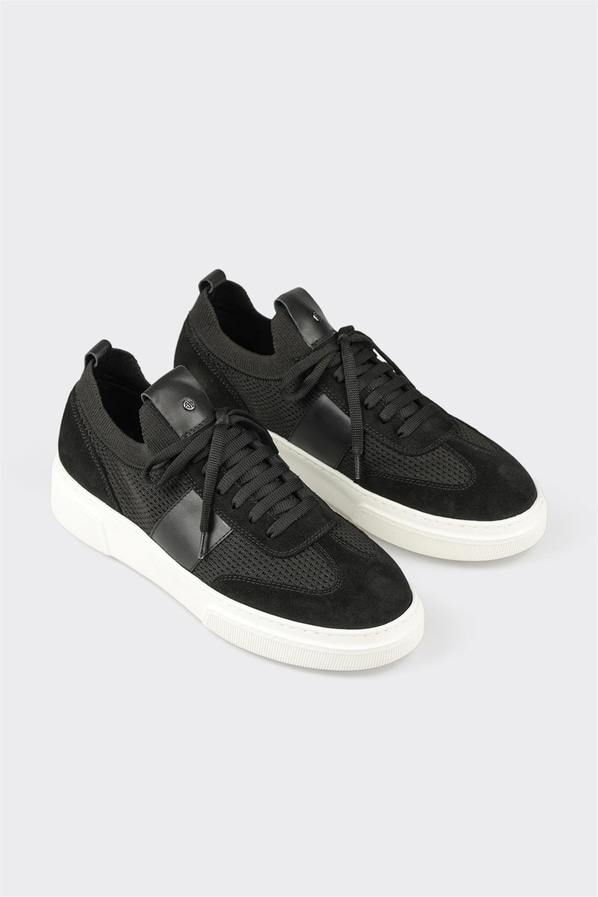 Siyah erkek spor ayakkabı - Elle Shoes