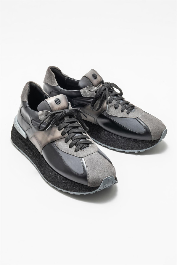 Siyah erkek spor ayakkabı - Elle Shoes