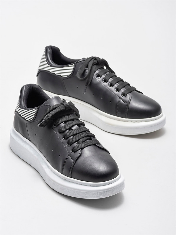 Siyah erkek spor ayakkabı - Elle Shoes