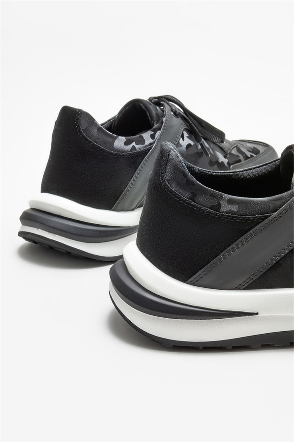 Siyah erkek spor ayakkabı - Elle Shoes