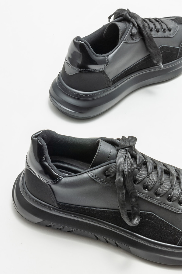 Siyah erkek spor ayakkabı - Elle Shoes