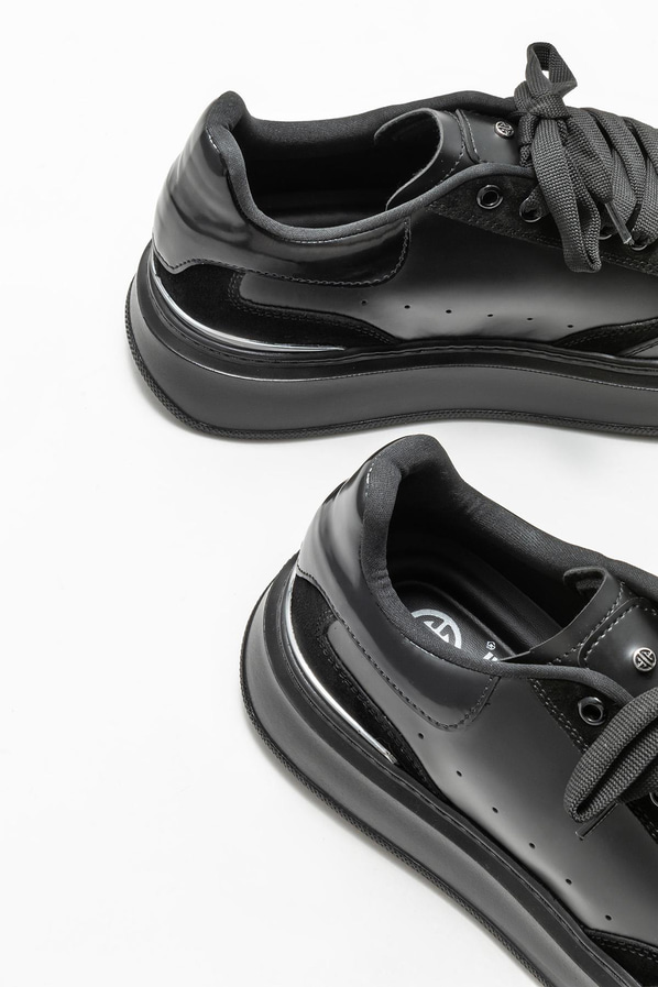 Siyah erkek spor ayakkabı - Elle Shoes