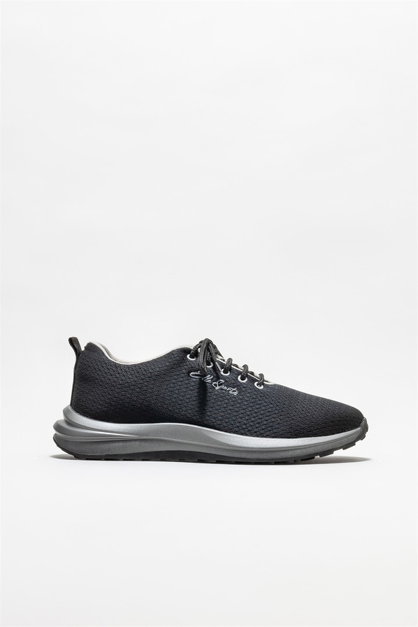 Siyah erkek spor ayakkabı - Elle Shoes
