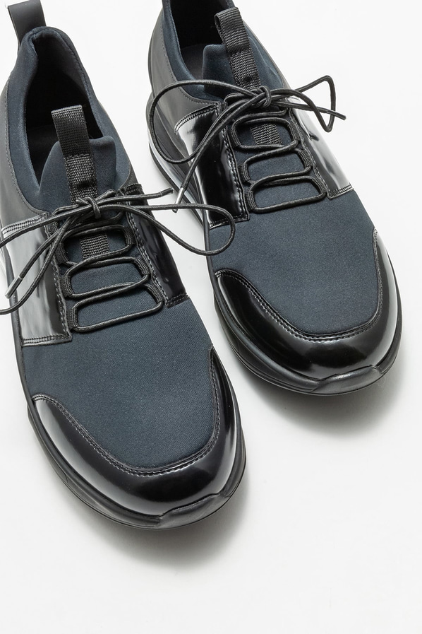 Siyah erkek spor ayakkabı - Elle Shoes