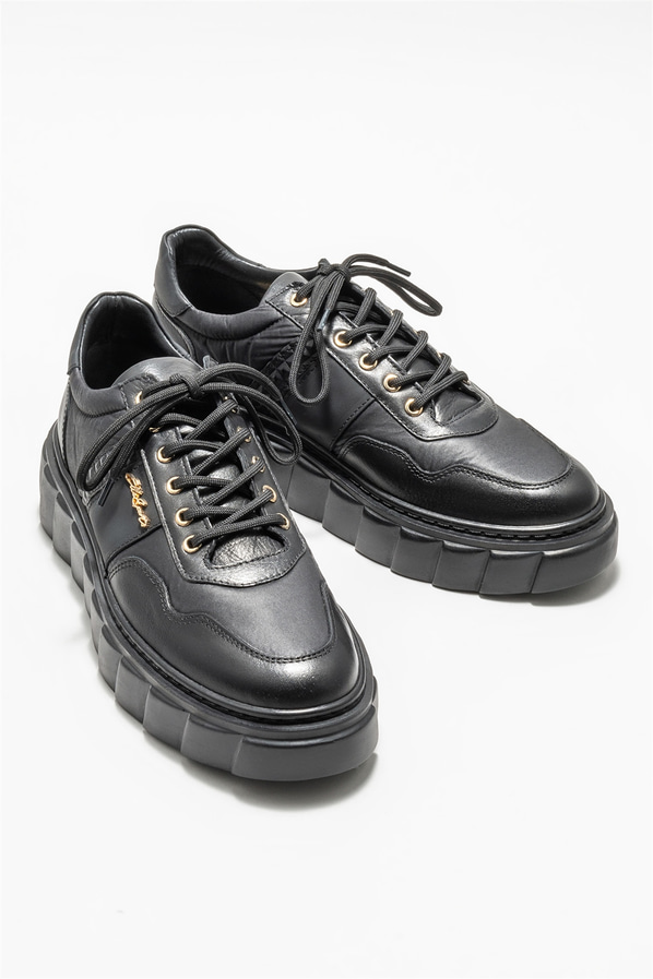 Siyah erkek spor ayakkabı - Elle Shoes