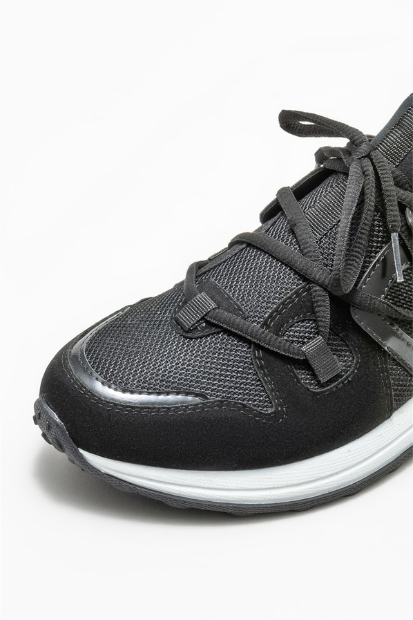 Siyah erkek spor ayakkabı - Elle Shoes