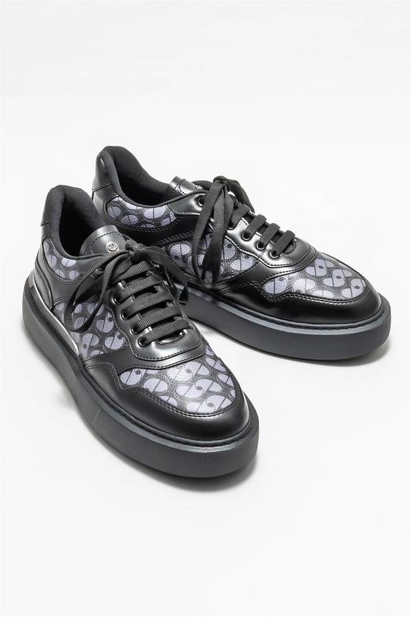 Siyah erkek spor ayakkabı - Elle Shoes