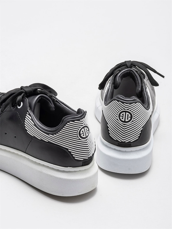 Siyah erkek spor ayakkabı - Elle Shoes
