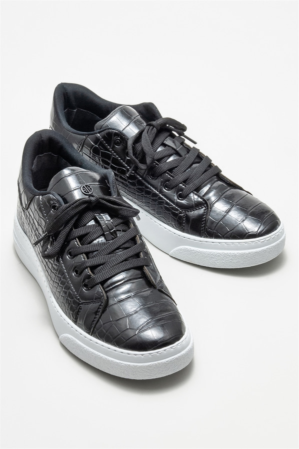 Siyah erkek spor ayakkabı - Elle Shoes