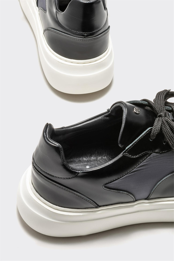 Siyah erkek spor ayakkabı - Elle Shoes