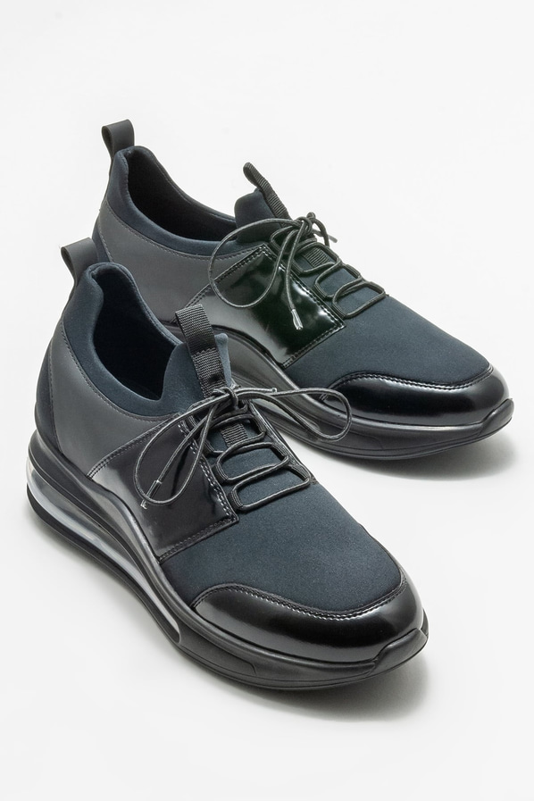 Siyah erkek spor ayakkabı - Elle Shoes