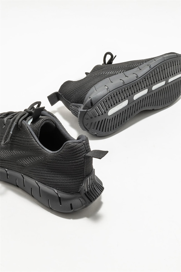 Siyah erkek spor ayakkabı - Elle Shoes