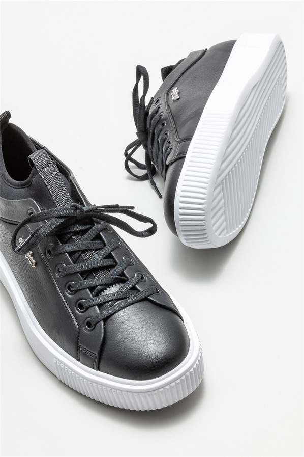 Siyah erkek spor ayakkabı - Elle Shoes