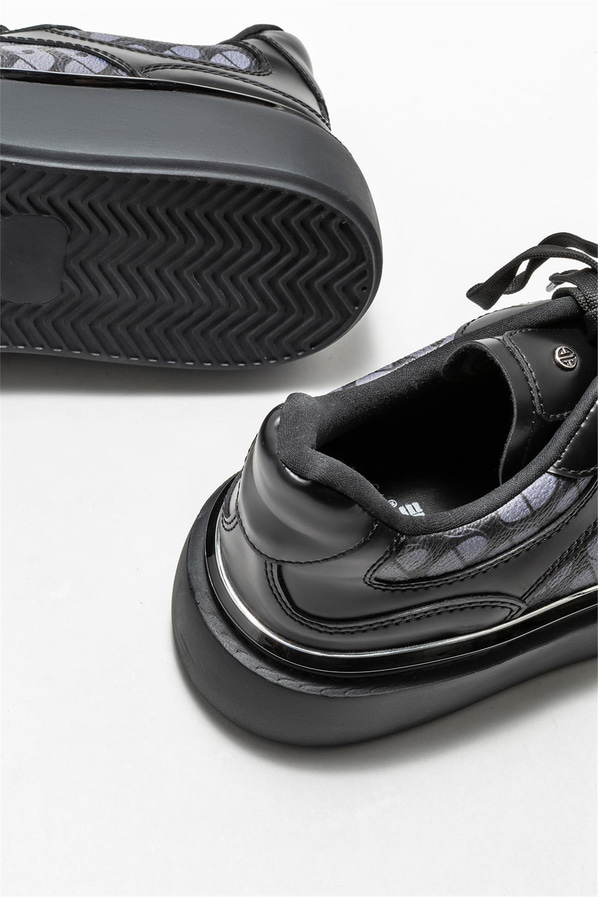 Siyah erkek spor ayakkabı - Elle Shoes