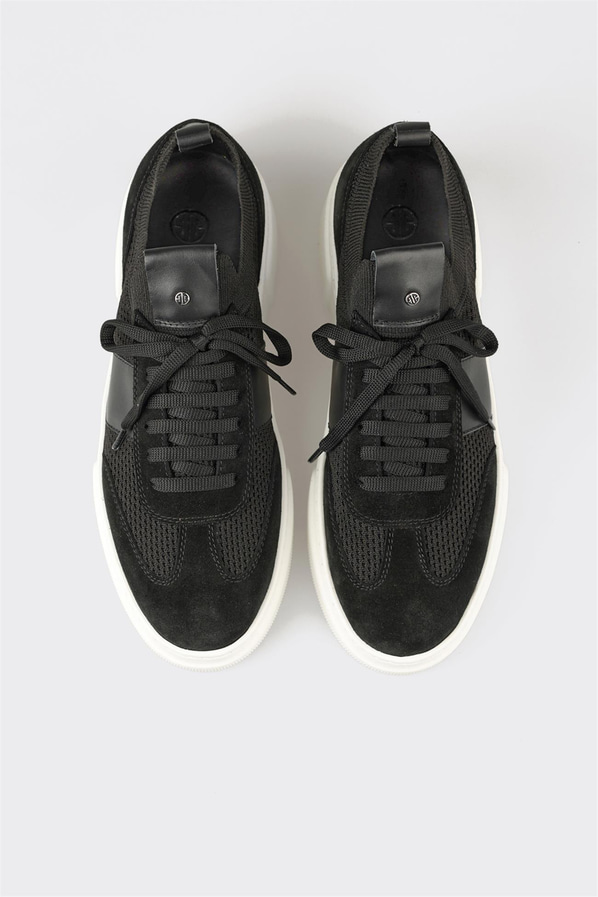 Siyah erkek spor ayakkabı - Elle Shoes