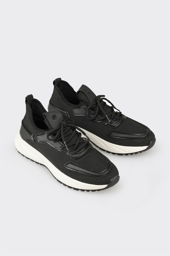 Siyah erkek spor ayakkabı - Elle Shoes