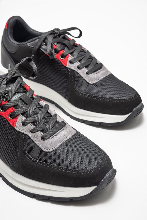 Siyah erkek spor ayakkabı - Elle Shoes