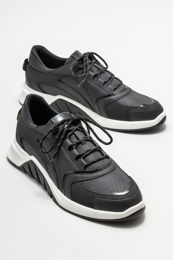 Siyah erkek spor ayakkabı - Elle Shoes