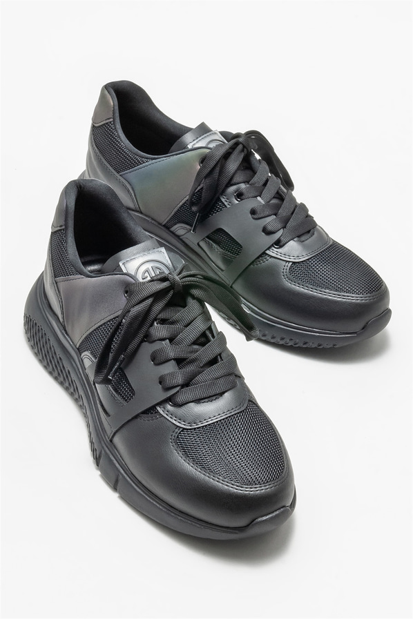 Siyah erkek spor ayakkabı - Elle Shoes