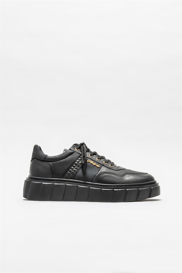 Siyah erkek spor ayakkabı - Elle Shoes