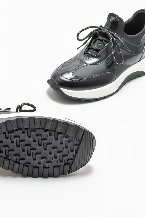 Siyah erkek spor ayakkabı - Elle Shoes