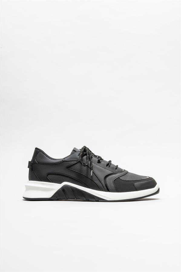 Siyah erkek spor ayakkabı - Elle Shoes