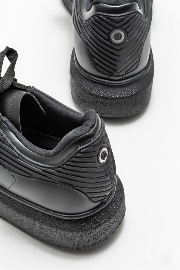 Siyah erkek spor ayakkabı - Elle Shoes