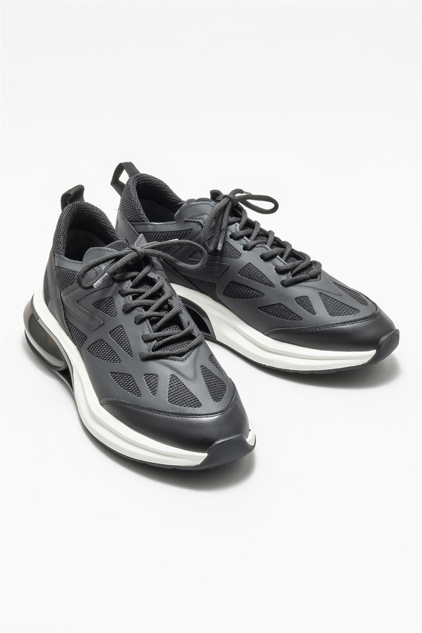 Siyah erkek spor ayakkabı - Elle Shoes