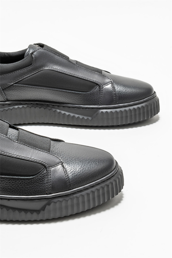 Siyah erkek spor ayakkabı - Elle Shoes