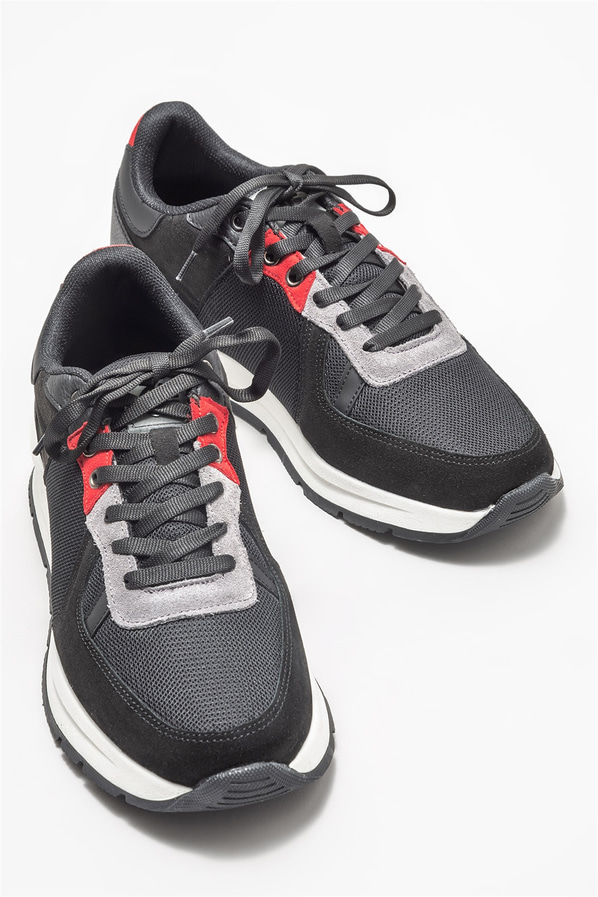 Siyah erkek spor ayakkabı - Elle Shoes